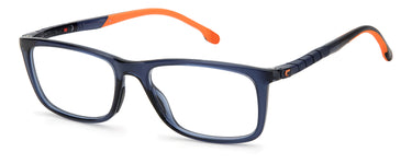 Designer Men Carrera Eyeglasses: Hyperfit 24 - Blue & Orange - SpecSMART Eye Clinic (Diagonal View)